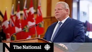 Doug Ford sworn in as premier of Ontario