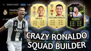 CRAZY 'CRISTIANO RONALDO' SQUAD BUILDER | FIFA 21 500K TEAM AROUND RONALDO