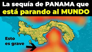 Como el fenómeno del Niño está destruyendo el canal de Panama