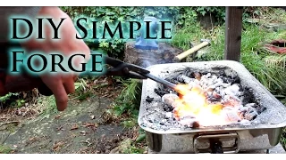 How to Make a Simple DIY Blacksmiths Forge