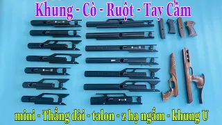 COMBO KHUNG CONDOR - KHUNG CÒ RUỘT TAY CẦM ĐỦ LOẠI - KHUNG TRÒN - KHUNG VUÔNG