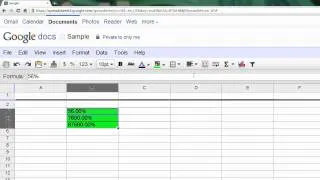 Google Spreadsheets: Toolbar Overview