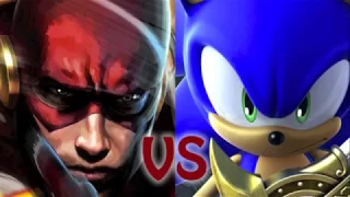 Rap Battle The Flash vs Sonic