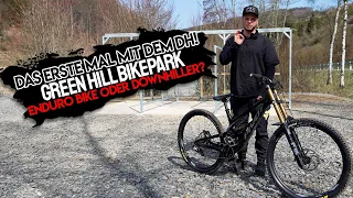 Downhill oder Enduro Bike? Green Hill Bikepark 2023 | Welches MTB ist hier sinnvoller oder besser?