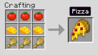 I coded PIZZA in Minecraft... (it's deadly)