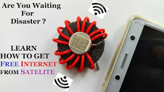 How to Get Free internet WiFi From Satellite Anywhere 100% home new