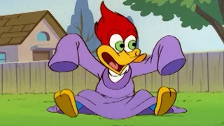 Woody plays dress up | Woody Woodpecker