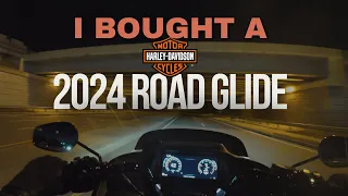 I bought a Brand New 2024 Harley-Davidson Road Glide!!!