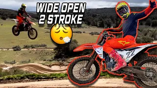 2023 KTM 300SX ON EPIC PRIVATE TRACK😍