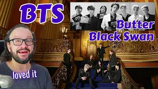 Smooth BTS (방탄소년단) 'BUTTER +' BLACK SWAN Official MVs reaction