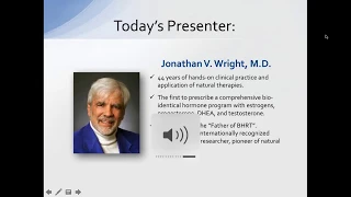 Webinar: Menopause & Andropause Clinical Cases With Dr. Jonathan Wright & Dr. Daved Rosensweet