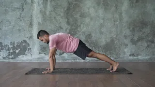 Plank with Shoulder Protraction