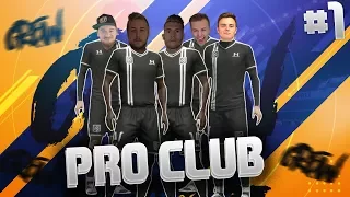 FIFA 17: CREW Pro Club #1 😂  Start einer NEUEN Serie 🔥