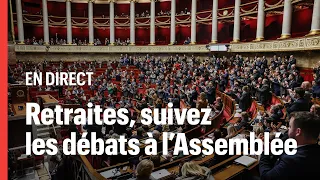 EN DIRECT | Réforme des retraites : suivez les débats à l'Assemblée