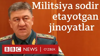 Милиция жиноятлари: 27 ўлим ҳолати ва ИИВ - Ўзбекистон BBC O'zbekiston IIV Militsiya Yangiliklar