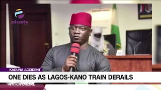 Kaduna Accident: One Dies As Lagos-Kano Train Derails | NEWS