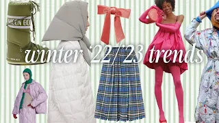 winter 2023 fashion trends !!!