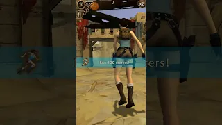 Lara Croft First Run in sahara Desert. Level 41