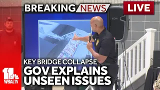 LIVE: Governor's Key Bridge collapse briefing - wbaltv.com