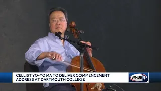 Cellist Yo-Yo Ma to deliver commencement address at Dartmouth College