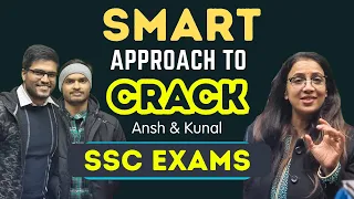 Smart Approach to Crack SSC Exams 2024 | Ansh & Kunal | English With Rani Ma'am