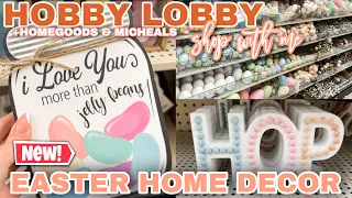 NEW HOBBY LOBBY EASTER SHOP WITH ME / DECORATING FOR SPRING / NEW 2023 EASTER DECOR