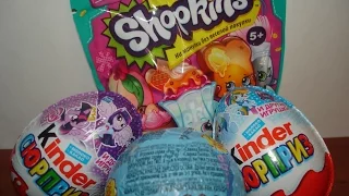 Распаковка/Shopkins 3 season/Kinder Сюрприз/Свинка Пеппа