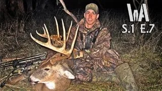 Brett Shoots the Biggest Deer of His Life - Stud Buck (Bowhunting Kansas Whitetails)