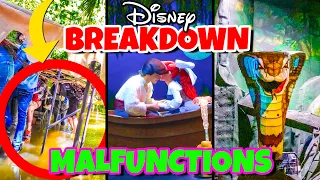 Top 10 Disney Fails, Ride Breakdowns & Malfunctions Pt 3 Walt Disney World & Disneyland