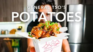 why potatoes ALWAYS taste better at restaurants 🐔 general tso's