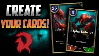 This NEW CARD GAME lets you CREATE YOUR OWN CARDS!