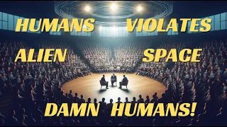 SCI-FI, HFY, HUMANS VIOLATED ALIEN SPACE