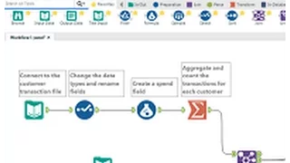 Alteryx ETL для Qlik QlikView Qlik Sense Tableau без программирования визуальный инструмент