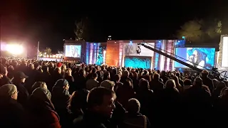 Hatikvah sung by the audience on Yom HaShoah at Yad Vashem 2017