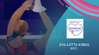 Eva-Lotta Kiibus (EST) | Women SP | Rostelecom Cup 2021 | #GPFigure