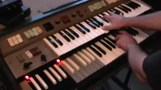 A Saucerful Of Secrets - Pink Floyd - Richard Wright - Farfisa Compact Duo  Organ Part