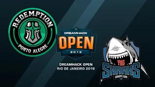 Redemption vs Sharks - DreamHack Open Rio 2019 - map1 - de_train [SSW]