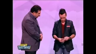 ILUSIONISTA GUSTAVO VIERINI no Programa do RATINHO fazendo Mágica com iPad