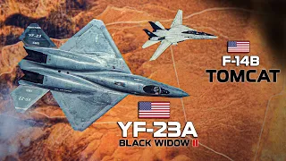 The Gray Ghost | YF-23A Black Widow II VS F-14B Tomcat | DOGFIGHT | Digital Combat Simulator | DCS |