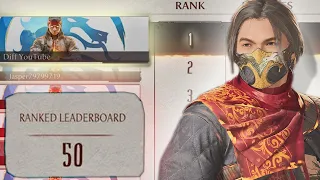 I Fought a TOP 50 RANKED Player - Road to RANK #1 in Mortal Kombat 1