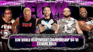 ECW Punk Pack DLC Showcase | WWE 2K24