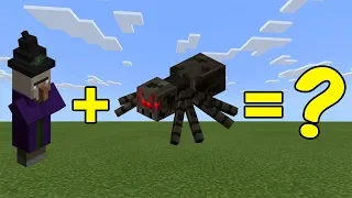 I Combined a Witch and a Spider in Minecraft - Here's What Happened...