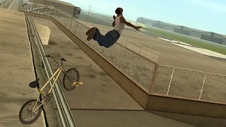 GTA San Andreas Bike Falls Compilation