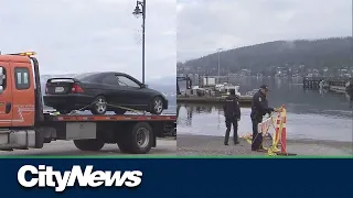 Man drives car into ocean for livestream