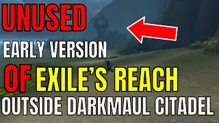 World Of Warcraft: UNUSED Early Version Of Exile's Reach Outside Darkmaul Citadel