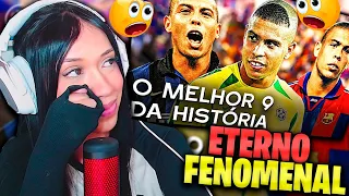 REAGINDO a Craques ETERNOS: Ronaldo, o Fenômeno ☝ ( EU NUNCA IMAGINEI ISSO 😭 ) EURO FUT