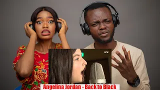 OUR FIRST TIME HEARING Angelina Jordan "Back to Black" REACTION!!!😱