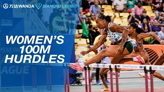 Jasmine Camacho-Quinn wins the 100m hurdles in Doha - Wanda Diamond League 2023