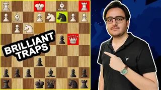 8 Stunning Chess Opening Tricks & Traps | Amazing Moves, Tactics & Ideas