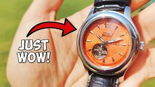 BEST HMT Automatic in 2023! Unboxing & Review HMT STELLAR Semi-Skeleton OPEN HEART!